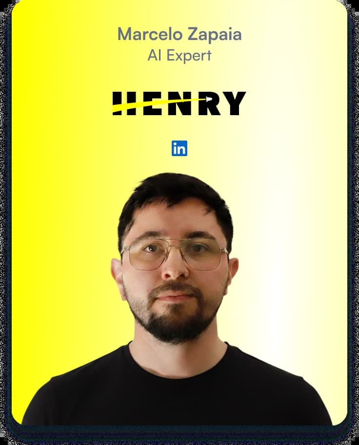 foto de Facundo Díaz, el experto del curso de AI Automation en Henry