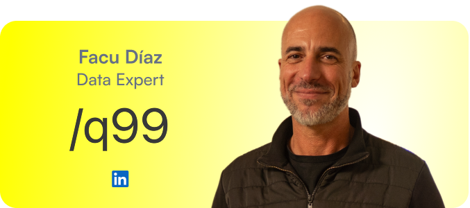 foto de Facunndo Díaz, el experto del curso de Data Engineering en Henry