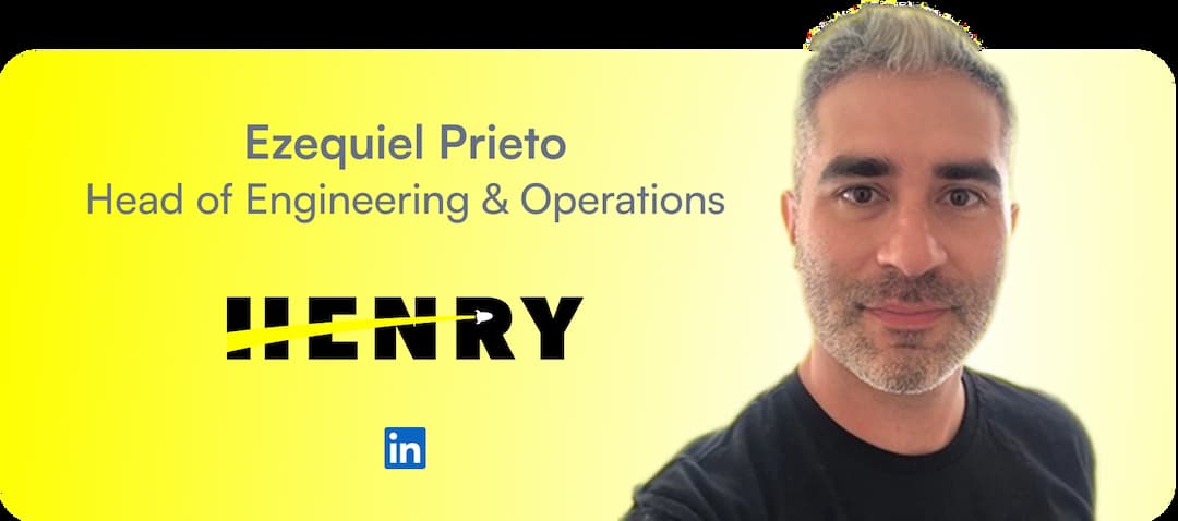 foto de Ezequiel Prieto, el experto del curso de Full Stack Development en Henry