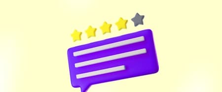 ilustración 3D de un mensaje de chat